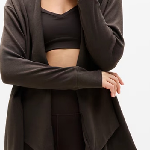 Athleta Pranayama Restore Wrap in Smoky Rose in XSP - Picture 8 of 9